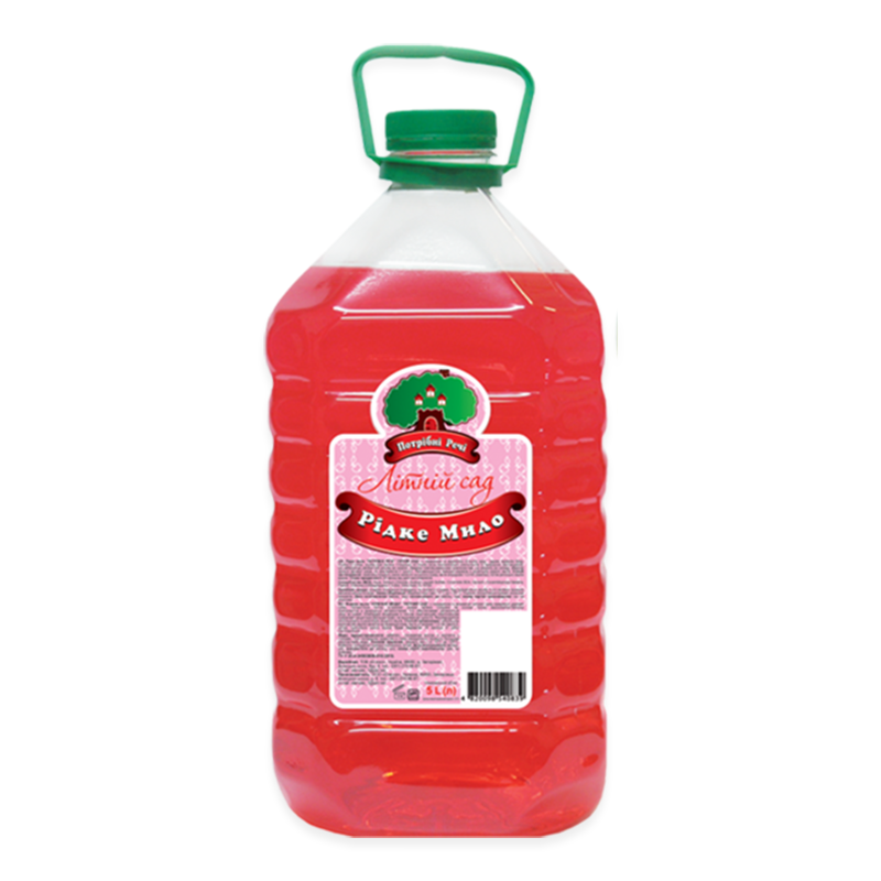 Рідке мило Потрібні речі "Літній сад" 5л